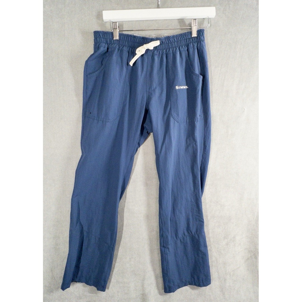 Simms Fly Fishing Womens Nylon Drawstring Pants Outdoors Gorpcore 28x30